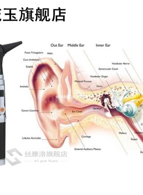 Medical Diagnostic  Otoscope Magnifying Pen Ear Nose Th