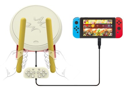 Taiko Drum for Nintend switch with drumstick set  game acces