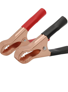 1/2/5Pairs Red Black 80mm 50A Alligator Clips Power Car Cara