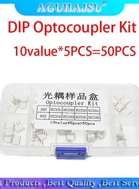 DIP Optocoupler Kit   10value*5PCS=50PCS 4N25 4N35 MOC3021 M