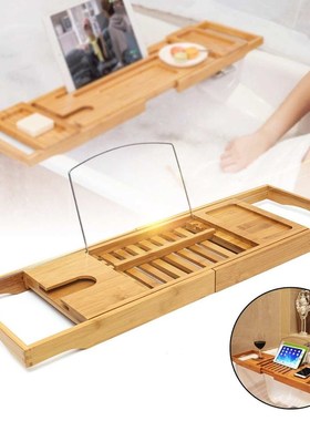 Bamboo Bathtub Tray Shelf For Bath Tub Tray Spa Bathtub Boo