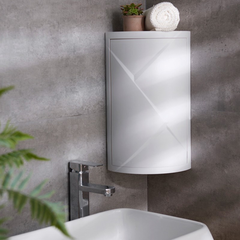 Bathroom 360 Degree Rotating Tripod Kitchen Toilet Shelf Cor