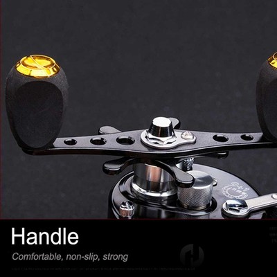 centrifugal brake 5.21Corrosion-resistant fishing reel with