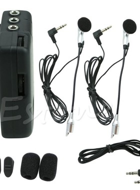 Motorbike Motorcycle Helmet 2-way Intercom Headset Communica