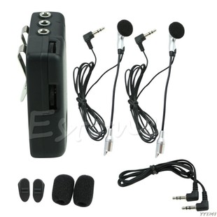 Motorbike Motorcycle Helmet 2-way Intercom Headset Communica