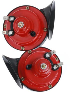 2 Pack Snail Horn 130DB Super Loud Train Horn for Truck Boat