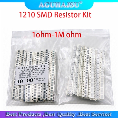 1210 SMD Resistor Kit Assorted Kit 1ohm-1M ohm   5% 33values