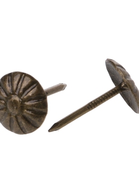 100pcs Antique Brass Upholstery Nails Tack Stud Pushpin Door