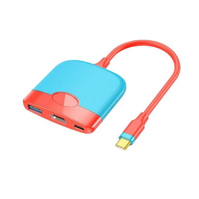 Adapter Type C To Three-in-one Hub USB High-speed Data Trans