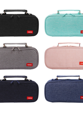 Boys Girls Students Portable Canvas Pencil Case Large Capaci