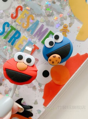 Cartoon Animal Cable Protector For iPhone Huawei USB Chargin