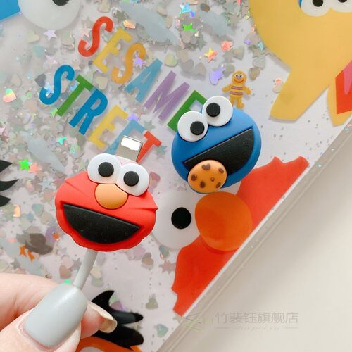 Cartoon Animal Cable Protector For iPhone Huawei USB Chargin