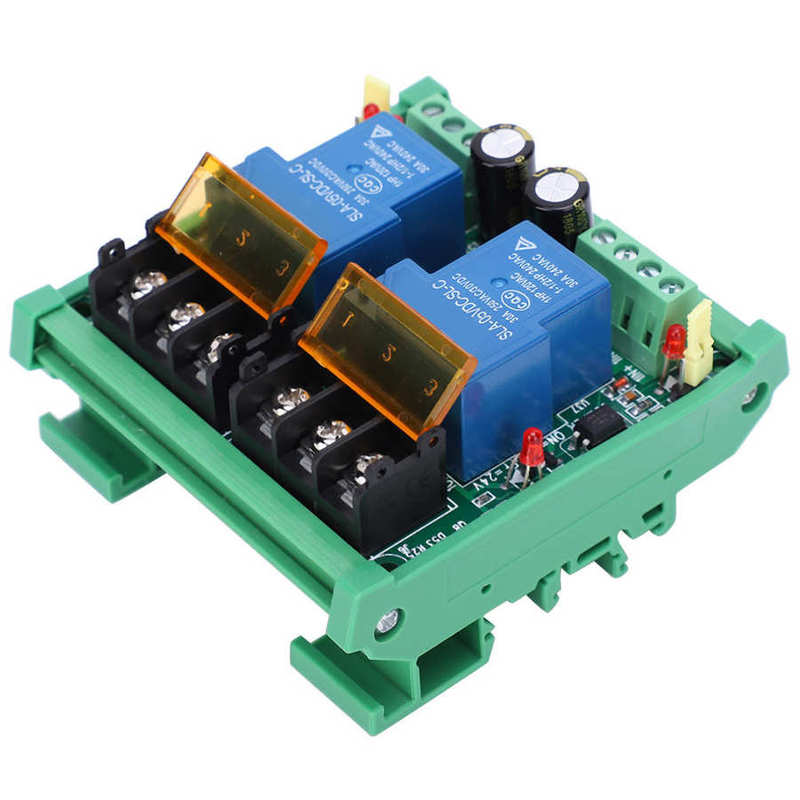 DC 5V/12V Relay Module High Power Large Current PLC 2 Channe