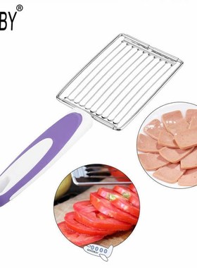 Stainless Steel Luncheon Meat Cutter Ham Fruit Tomato Cheese