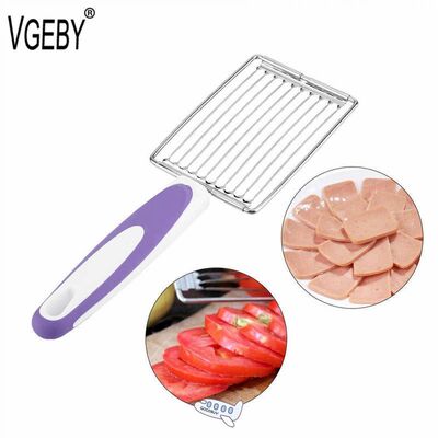 Stainless Steel Luncheon Meat Cutter Ham Fruit Tomato Cheese