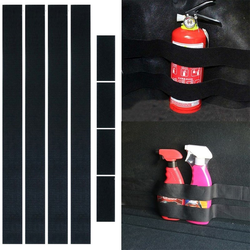 4 PCS lot Velcro tape for fixing items in the car trunk, Vel