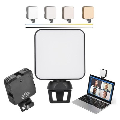 Mini Vlog Fill Light 800Lux 2500K 6500K LED Video Light Adj