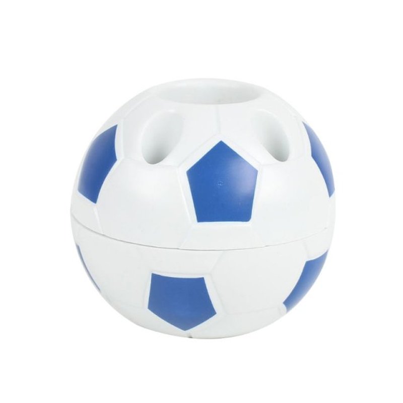 Pen Pencil Holder Football Shaped Pen Container Brush Scisso