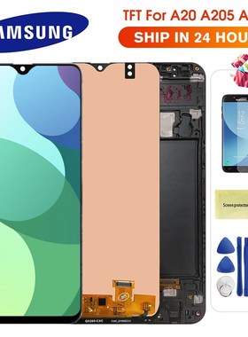 For  Galaxy A20 A205 SM-A205F LCD Display Touch Screen Digit