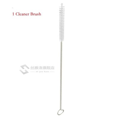 1/2/4/6/8Pcs/lot Reusable Metal Straw Drinking Stainless Ste