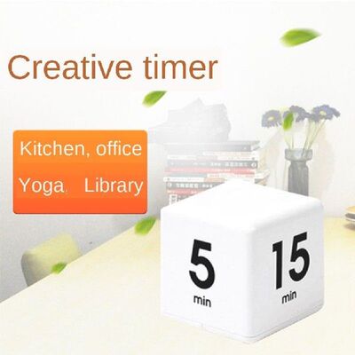 Magic Cube Timer 5/15/30/60 minutes alarm time management