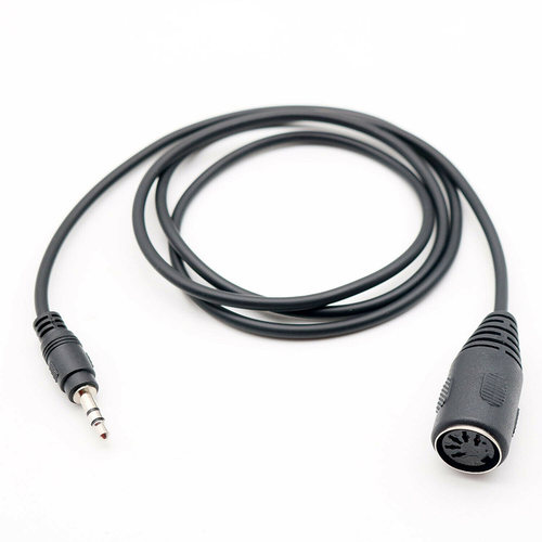 1 Meter Smartphones Portable 3.5 Male To DIN 5P Female Stere