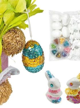 White Foam Eggs Solid Modelling Polystyrene Styrofoam Foam