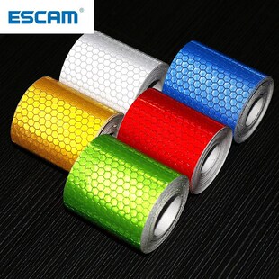 *ESCAM 5cmx3m Car Reflective Material Tape er Automobile Mot