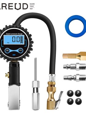 Digital Tyre Inflator Pressure Gauge 200 PSI Accurate Tire I