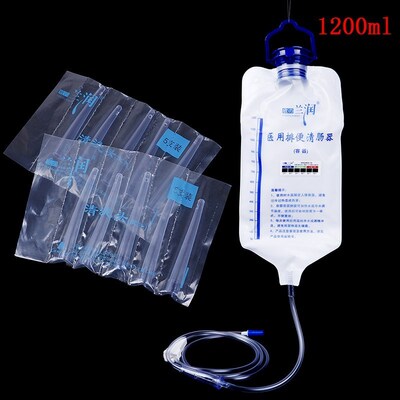 1200ML Enema Kit Spa bowel Detoxification Colon Hydrap