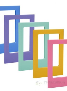 Magnetic Plastic Mini Photo Frame Refrigerator Magnet for P