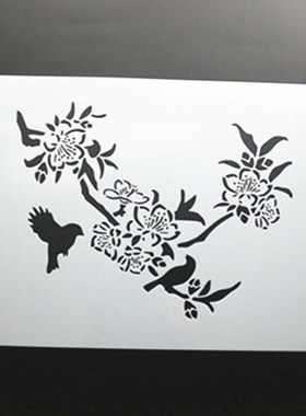 Stencils For Wall Animal Tiger DIY Layering Painting Scrapbo