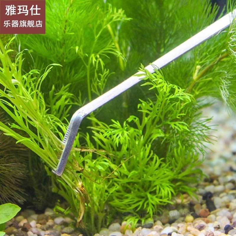 3in1 Stainless Steel Aquarium Aquatic Live Plants Long Handl