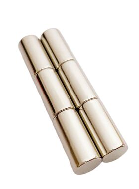 6PCS Dia10mmX20mm NdFeB Strong Magnet Cylindrical Strong Mag
