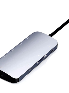 USB C Hub Ethernet Port USB C Adapter 1000M Rj45 8 In 1 Fast