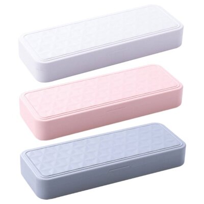 Double Layer Pencil Box Large Capacity Pen Box Storage Stati