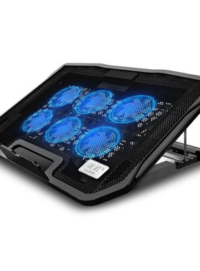 Gaming Laptop Cooler Six Fan 6 fan Laptop Cooling Pad Notebo