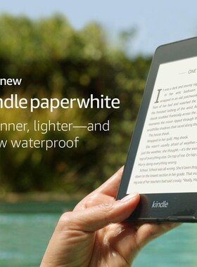 All-new Kindle Paperwhite -Now Waterproof 8GB Kindle Paperwh
