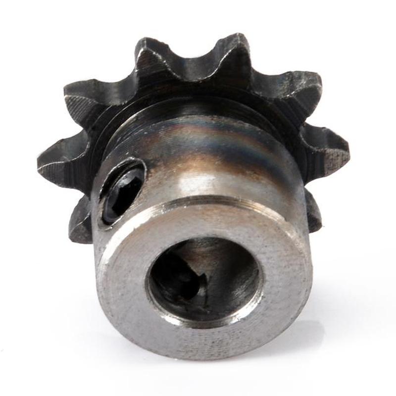 1pc 8mm Bore Pilot Motor Gear Roller Chain Drive Sprocket 10