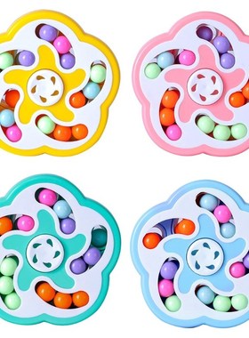 4Options Anxiety Toy Fingertip Spinner Cube Decompression To