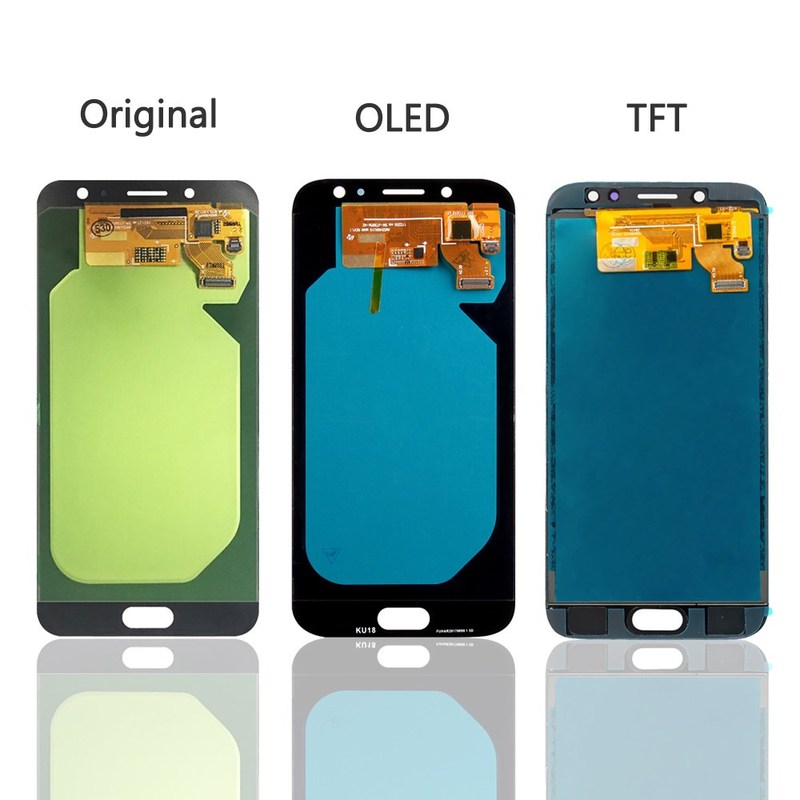 Super AMOLED LCDs For  Galaxy J7 Pro 2017 J730 J730F LCD Dis