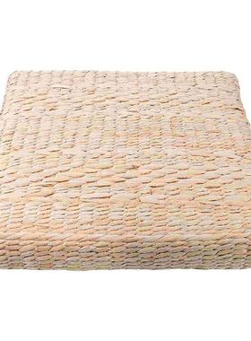 1pc Straw Futon Worshipping Mat Simple Hand-made Woven Mat