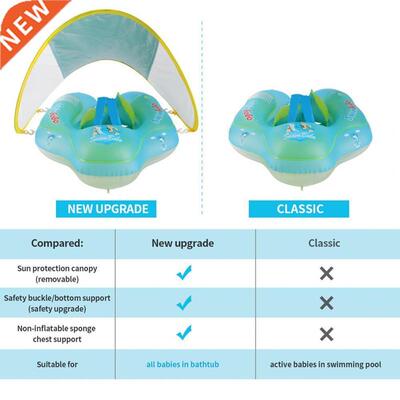 Strap Design Good Seaming Ergonomically Children Swim Ring T