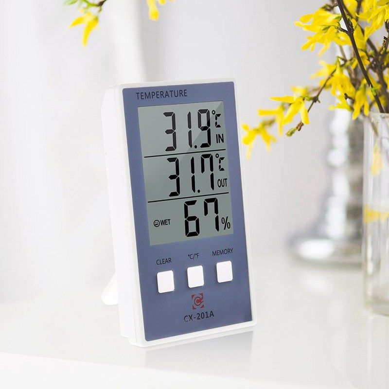 kkmoon digital indoor/outdoor thermometer hygrometer