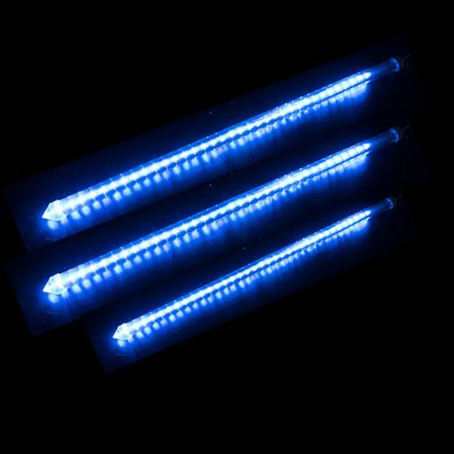 8 ubes Meteor Effect Glow s LED String Light Rain Snowfall L