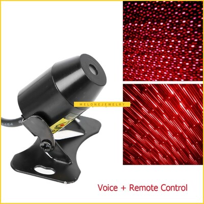 LED  Atmosphere Lamp Voice Control Remote Control DJ Colorfu