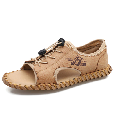 Summer Men Casual Platform Sandals Mesh Comfortable Outdoor