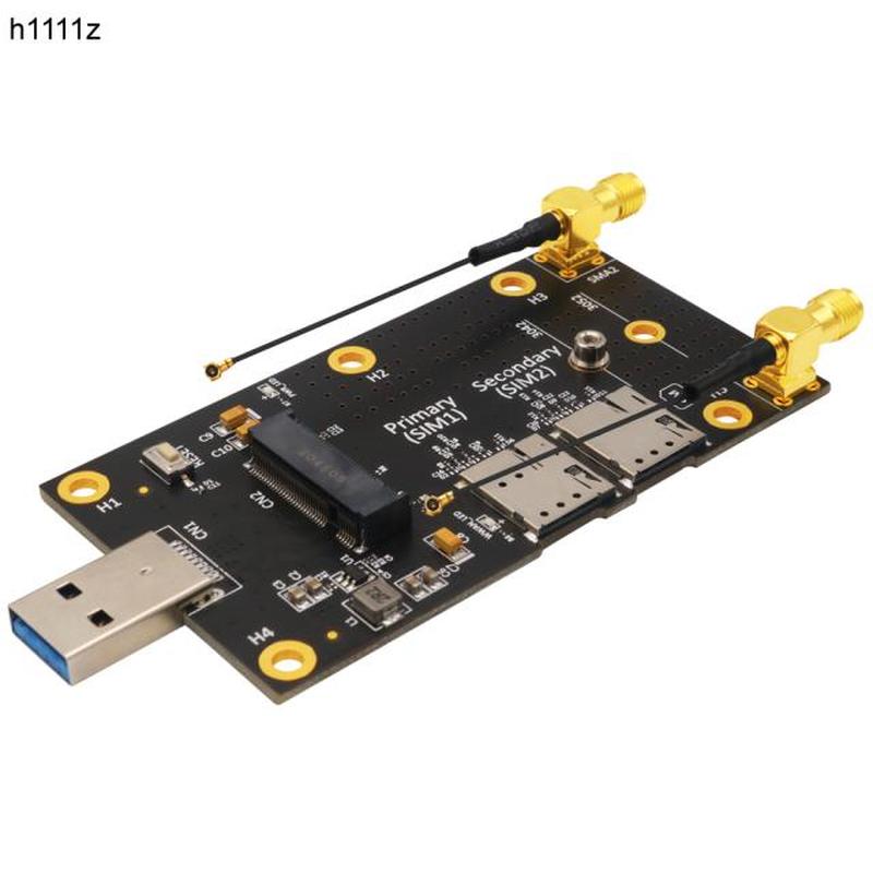 NGFF M.2 Key B to USB 3.0 Adapter Expansion Card for 3G/4G/5