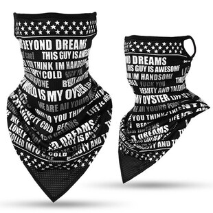 Face Neck Mouth Cover Tube Sunscreen Motorcycle Cycling Bike