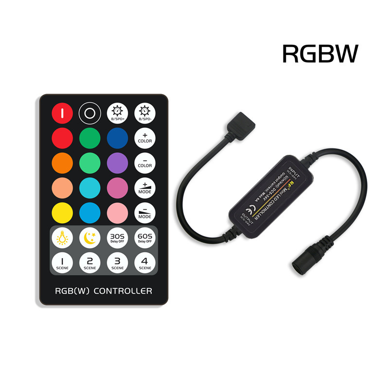 DC5V-24V 28 Keys RF IR Controller Remote Control Dimmer for